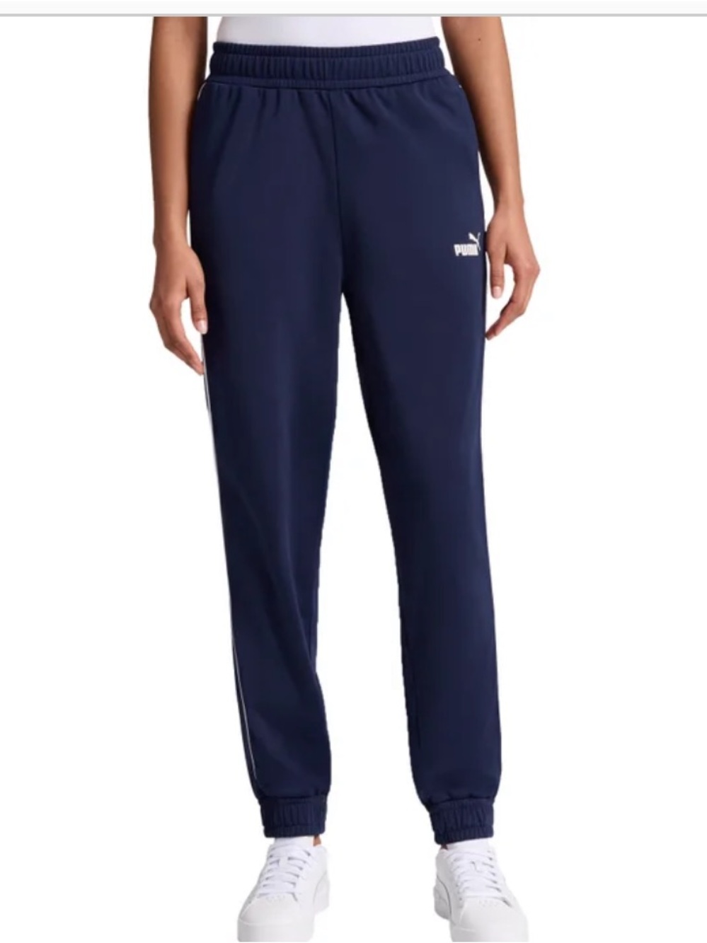 NWT Puma Navy Blue Women's Tricot Joggers